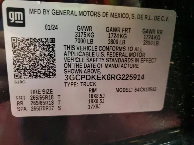 2024 CHEVROLET SILVERADO K1500 LT-L  