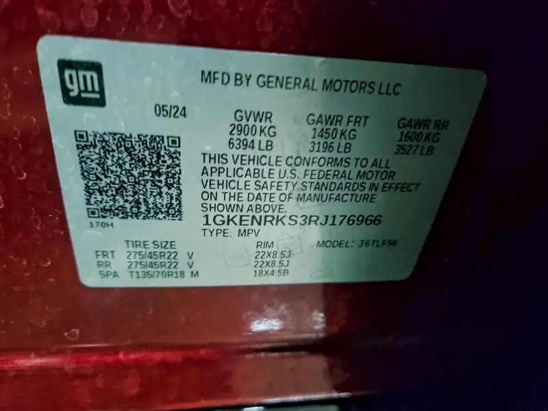 2024 GMC ACADIA DENALI  