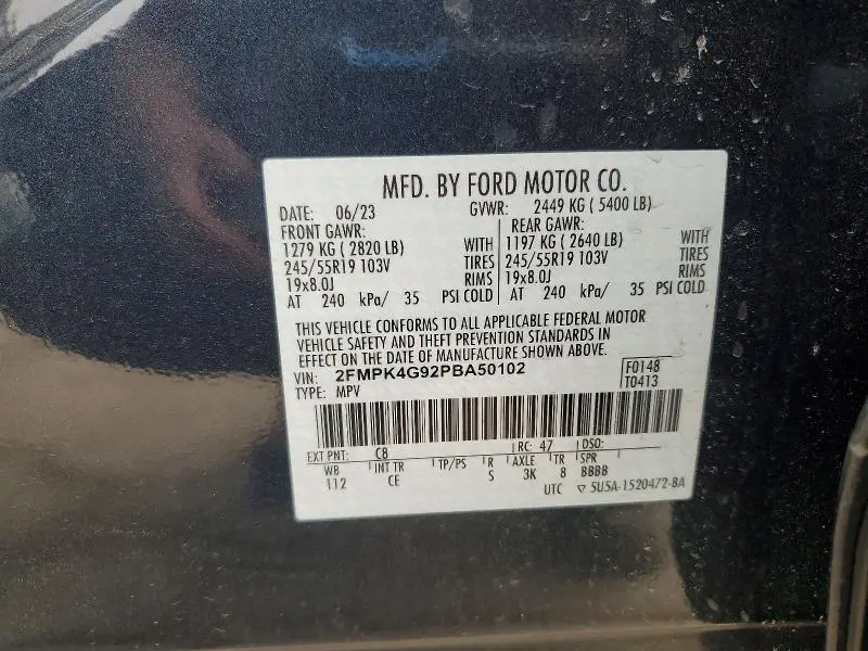 2023 FORD EDGE SE  