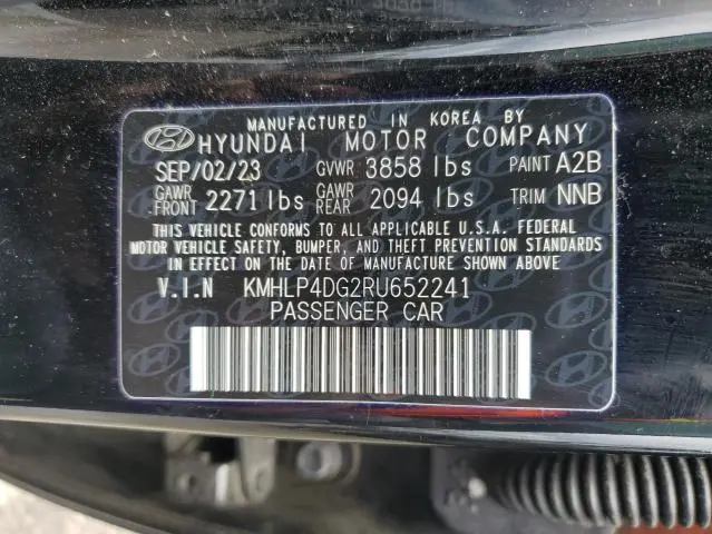 2024 HYUNDAI ELANTRA LIMITED  