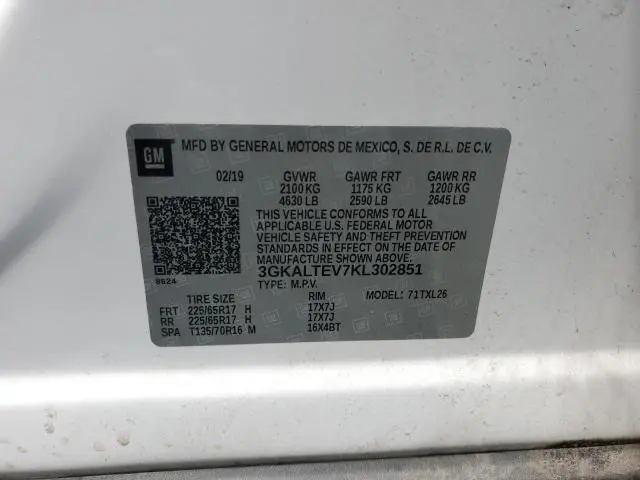 2019 GMC TERRAIN SLE  