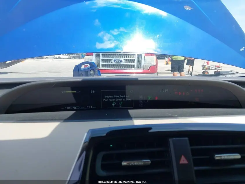2017 TOYOTA PRIUS TWO