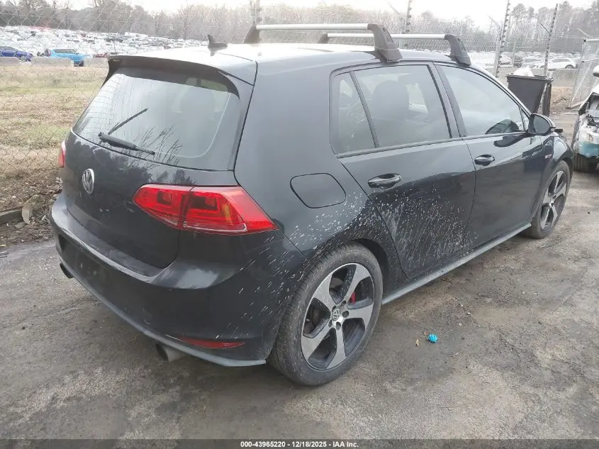 2016 VOLKSWAGEN GOLF GTI AUTOBAHN W/PERFORMANCE PACKAGE 4-DOOR