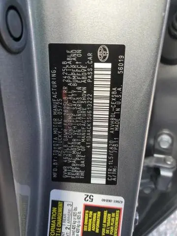 2025 TOYOTA CAMRY XSE  