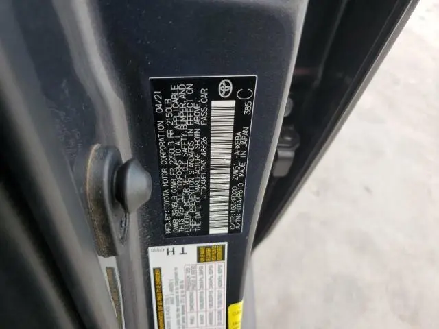 2021 TOYOTA PRIUS SPECIAL EDITION  