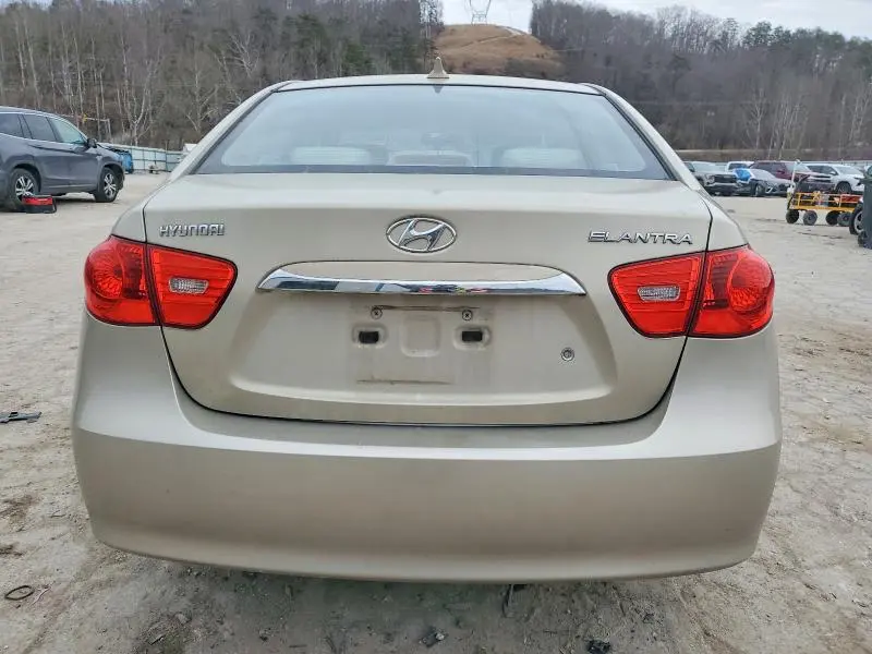 2010 HYUNDAI ELANTRA BLUE  