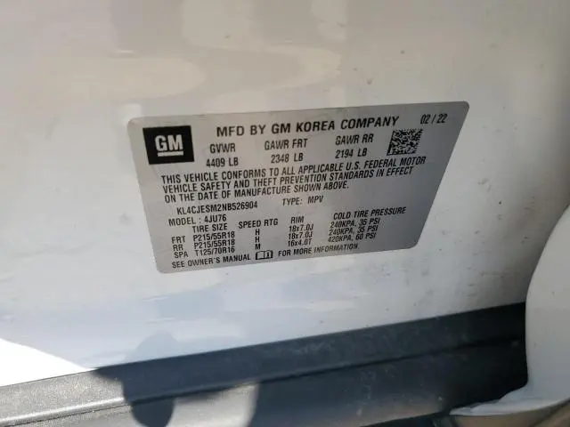 2022 BUICK ENCORE PREFERRED  