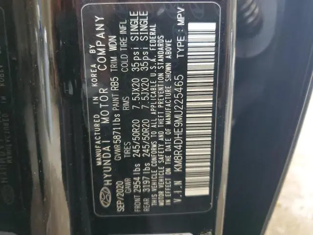 2021 HYUNDAI PALISADE SEL  