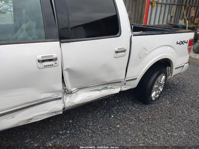 2011 FORD F-150 PLATINUM