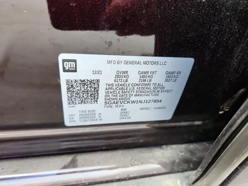 2022 BUICK ENCLAVE AVENIR  