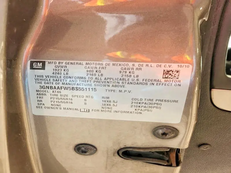 2011 CHEVROLET HHR LS  