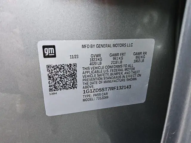 2024 CHEVROLET MALIBU LT