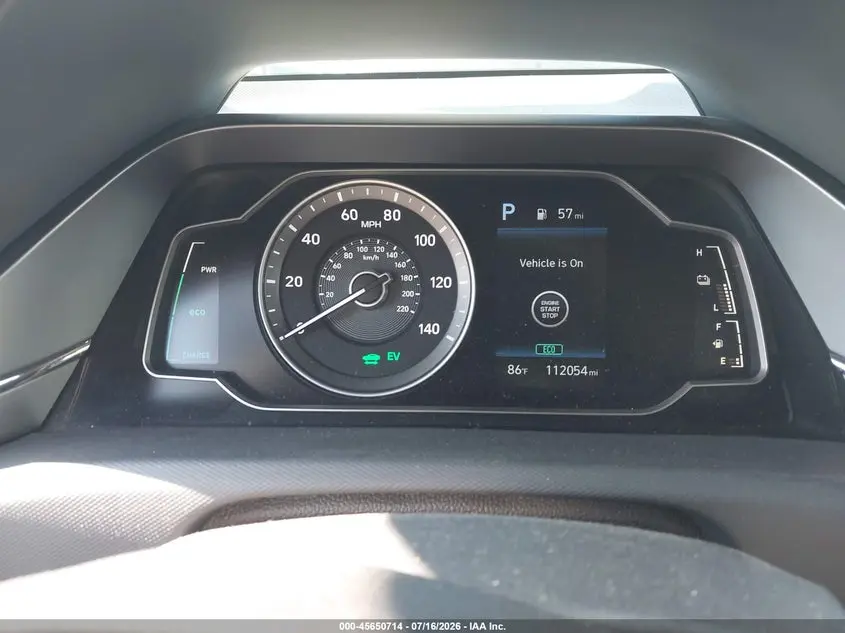 2021 HYUNDAI IONIQ HYBRID BLUE