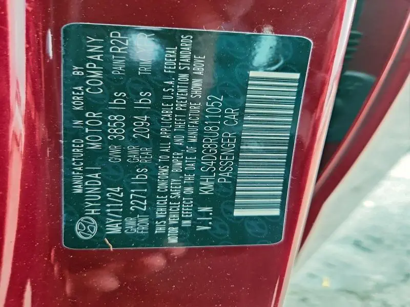 2024 HYUNDAI ELANTRA SEL  