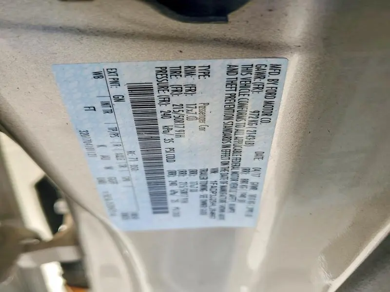 2017 FORD FOCUS TITANIUM  