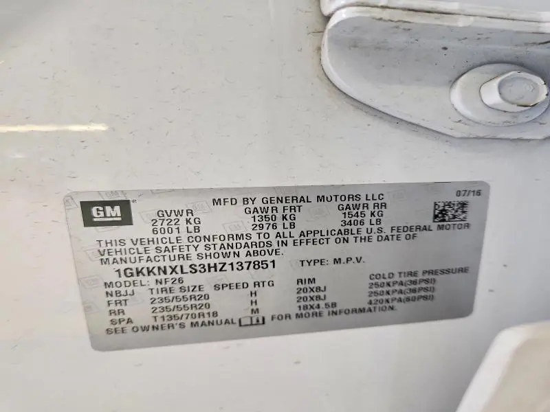 2017 GMC ACADIA DENALI  