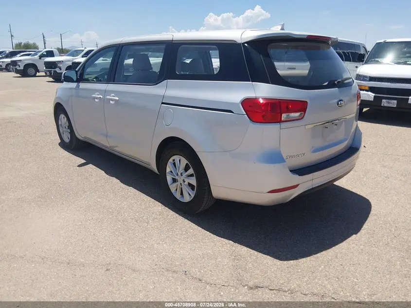 2018 KIA SEDONA L