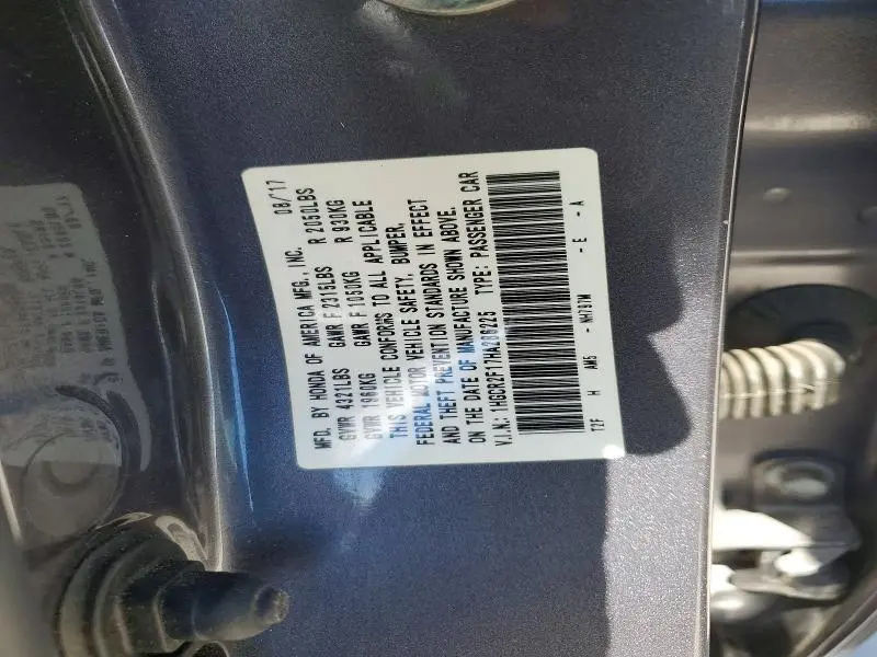 2017 HONDA ACCORD SPORT SPECIAL EDITION  