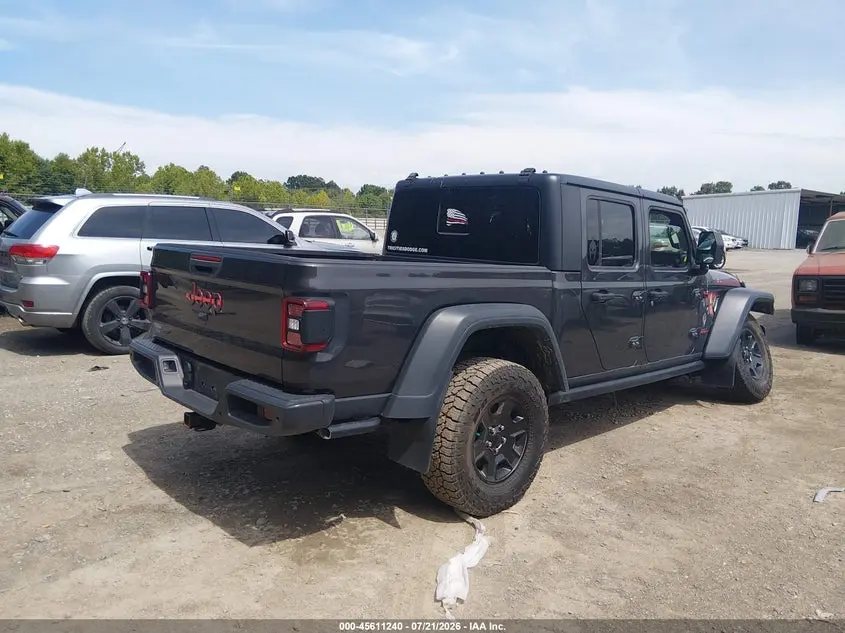 2022 JEEP GLADIATOR RUBICON 4X4