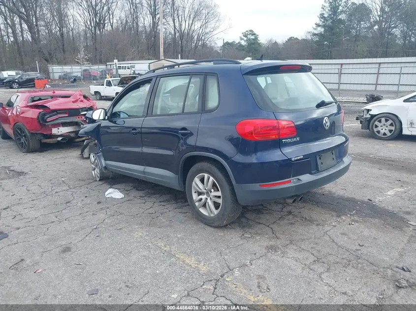 2016 VOLKSWAGEN TIGUAN S