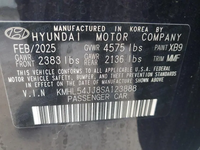 2025 HYUNDAI SONATA HYBRID  