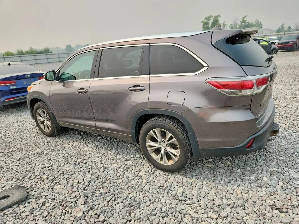 2014 TOYOTA HIGHLANDER XLE  