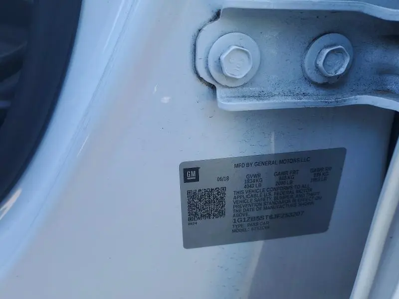 2018 CHEVROLET MALIBU LS  