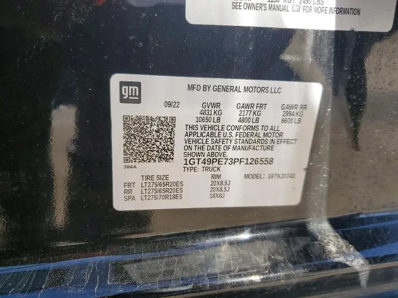 2023 GMC SIERRA K2500 AT4  