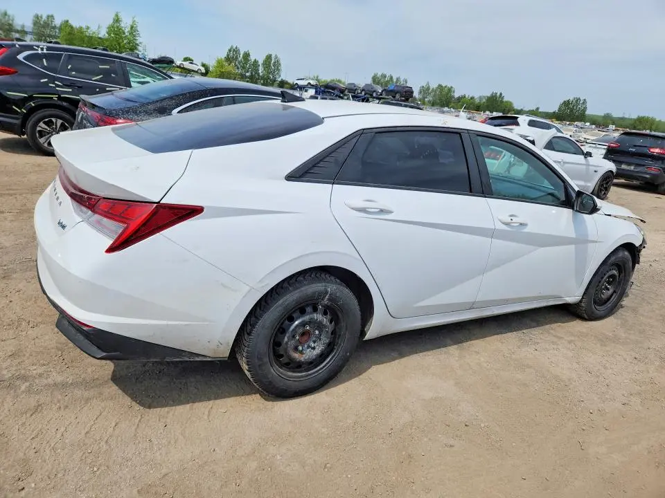 2021 HYUNDAI ELANTRA BLUE  