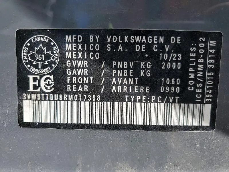 2024 VOLKSWAGEN JETTA 40TH ANNIVERSARY  