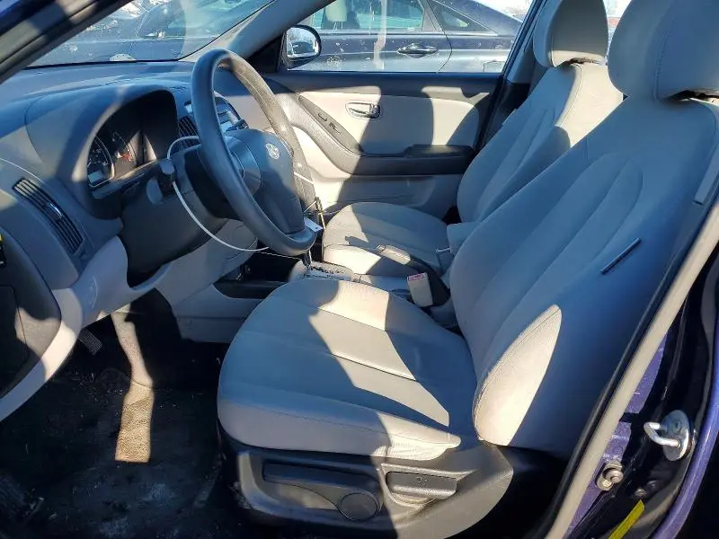 2010 HYUNDAI ELANTRA BLUE  
