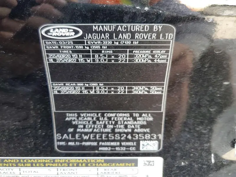 2025 LAND ROVER DEFENDER 110  