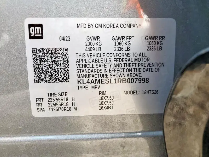 2024 BUICK ENCORE GX SPORT TOURING  