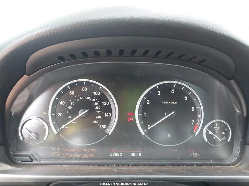 2012 BMW 550I  