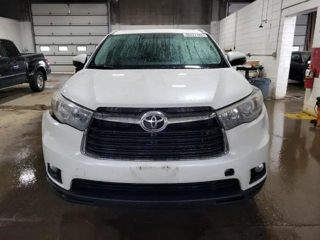 2015 TOYOTA HIGHLANDER XLE  