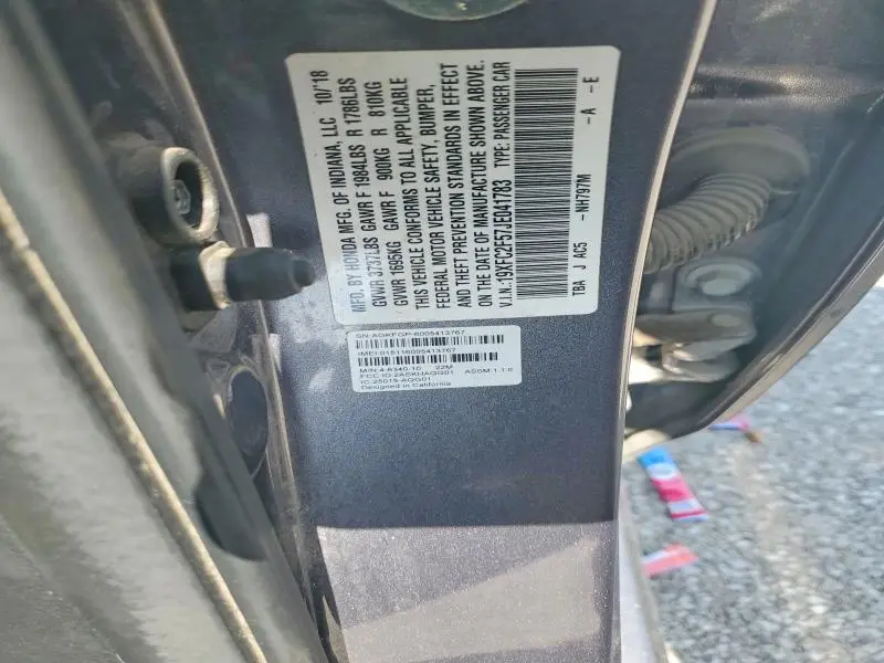 2018 HONDA CIVIC LX  