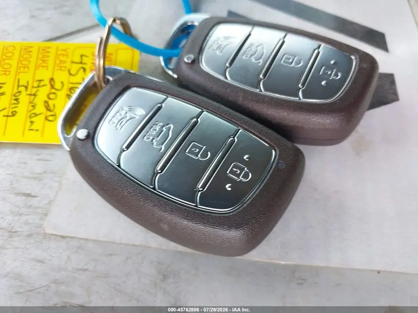 2020 HYUNDAI IONIQ HYBRID BLUE