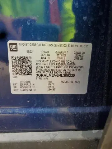 2022 GMC TERRAIN SLE  