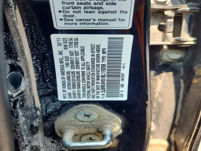 2011 HONDA CR-V EX  