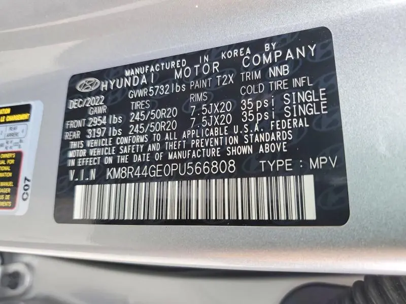 2023 HYUNDAI PALISADE SEL PREMIUM  