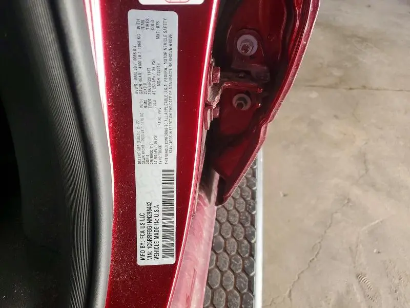 2022 RAM 1500 BIG HORN  