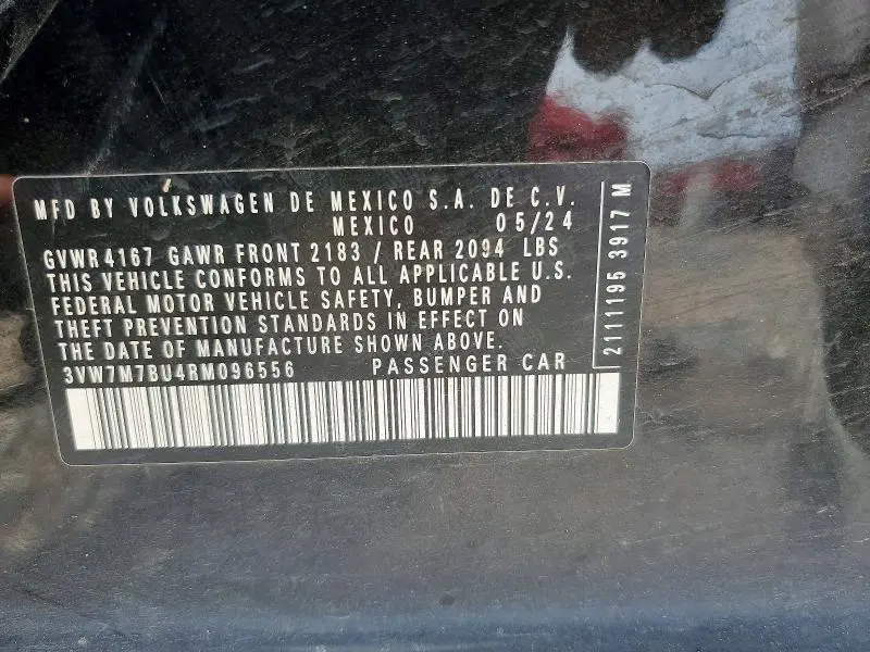 2024 VOLKSWAGEN JETTA SE  