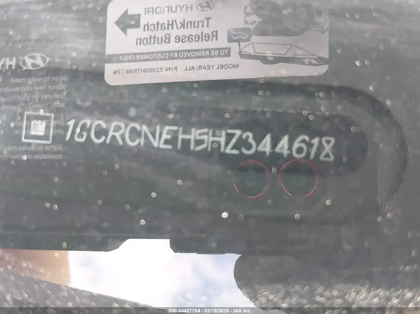 2017 CHEVROLET SILVERADO 1500 LS