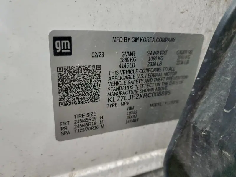 2024 CHEVROLET TRAX 2RS  