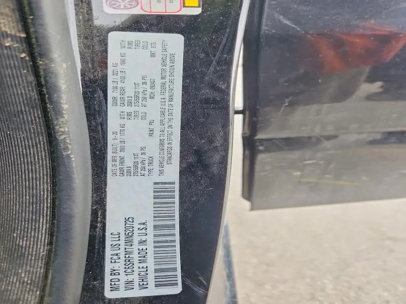 2021 RAM 1500 BIG HORN  