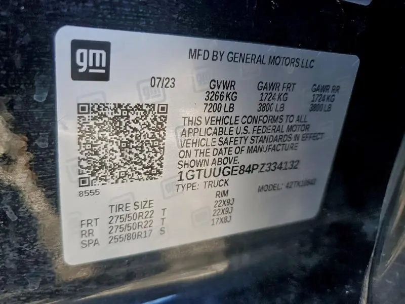 2023 GMC SIERRA K1500 DENALI  
