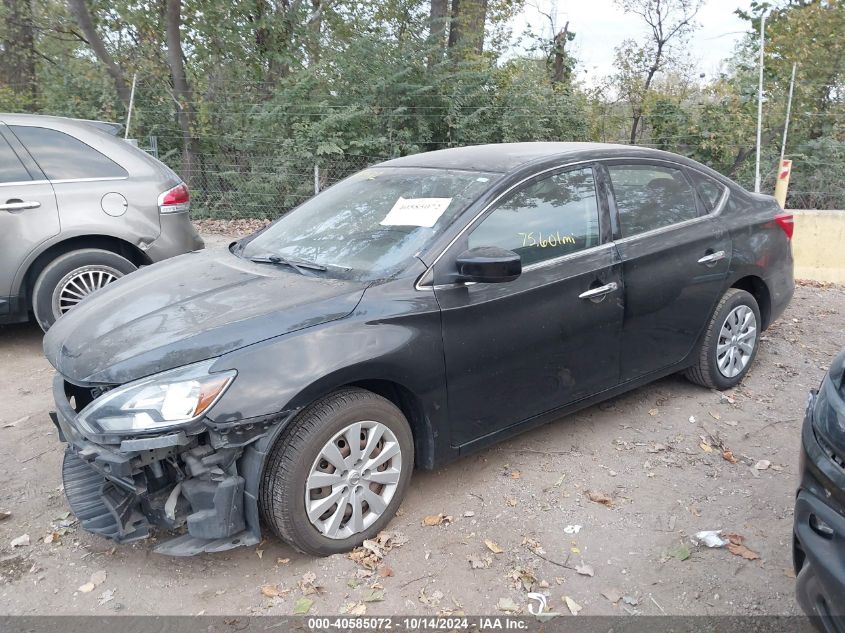 2017 NISSAN SENTRA SV