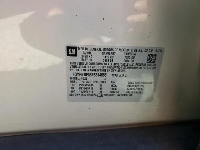 2014 CADILLAC SRX LUXURY COLLECTION  