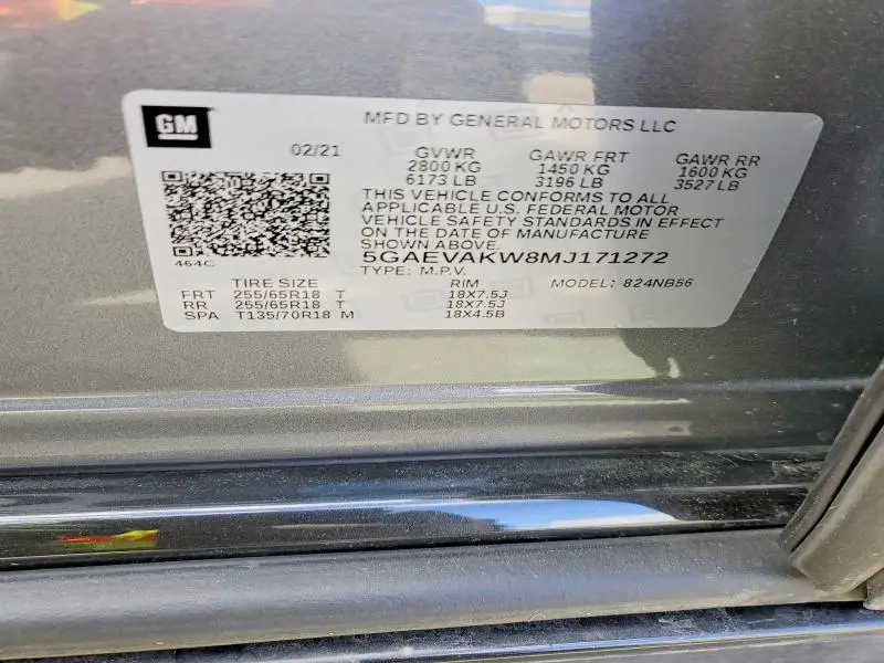 2021 BUICK ENCLAVE ESSENCE  