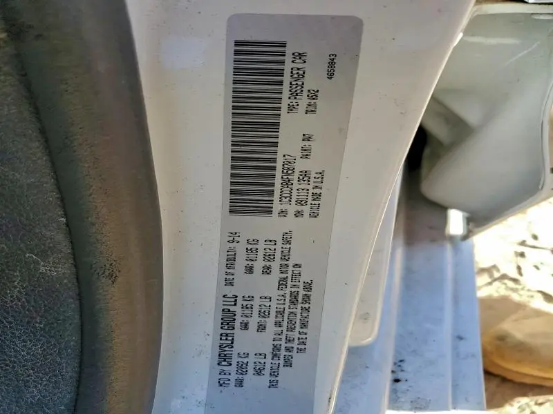 2015 CHRYSLER 200 LIMITED  